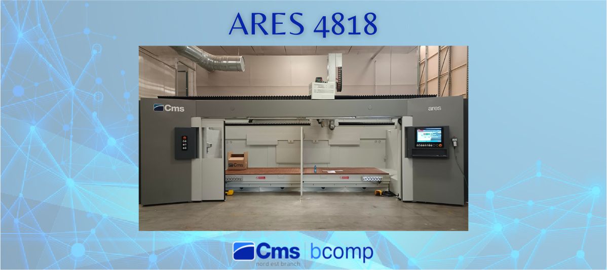 ARES 4818 is the latest new machine we have finished installing at one of our prestigious customers.